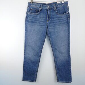 Rag & Bone Womens Jeans 30 Dre Low Rise Ankle Slim Boyfriend Blue Denim